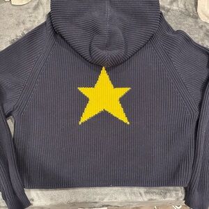 Vwoollo star knit hoodie